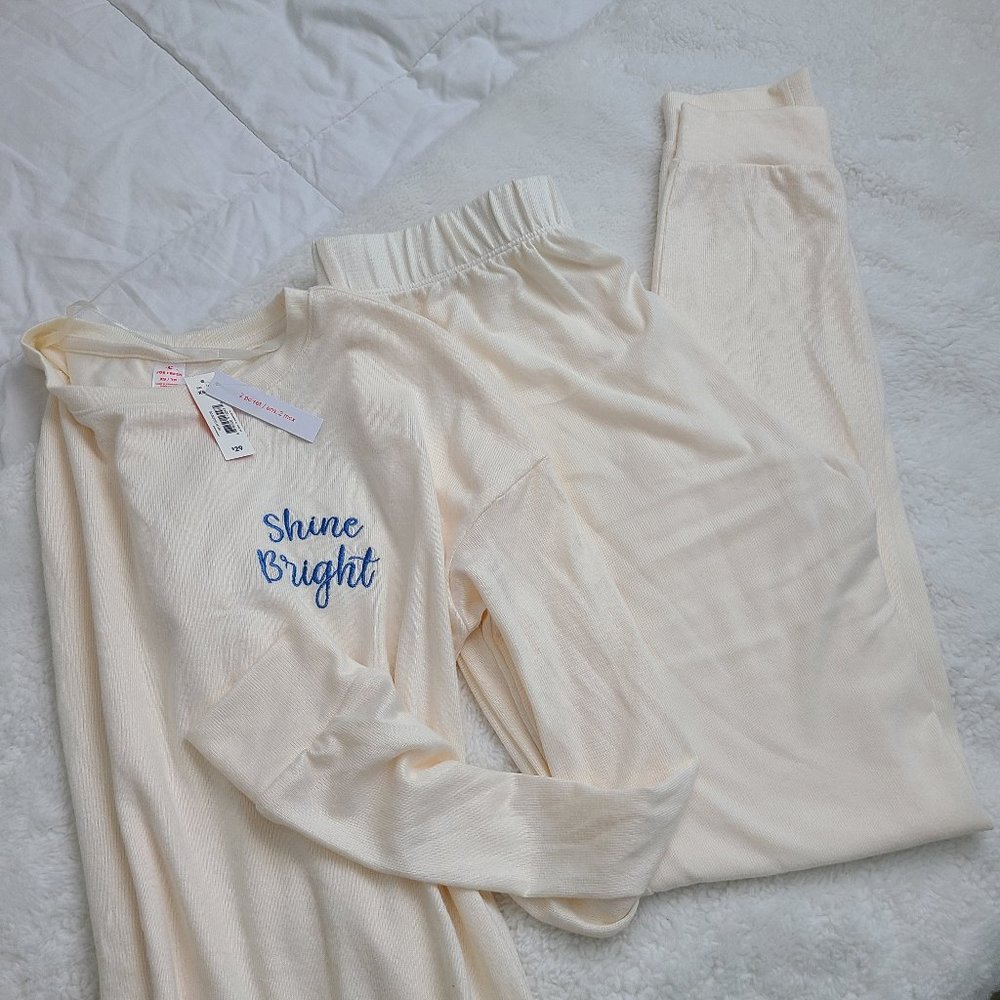 3/$30 BNWT Brushed jersey 2 pc sleep set